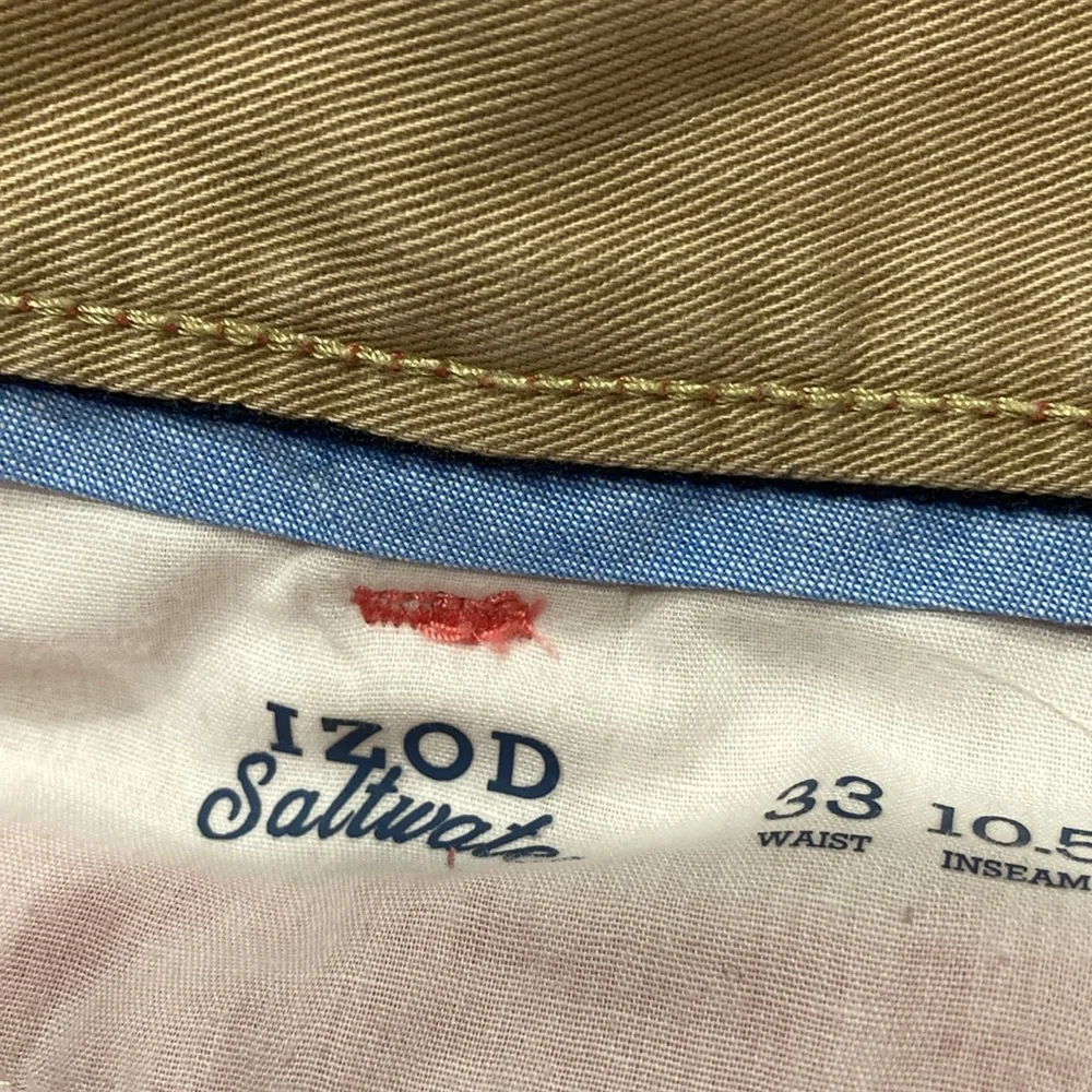 IZOD Saltwater Preppy Shorts Size 33 - Picture 5 of 7